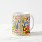 Tasse Singe Chaussette Clown (Devant droit)