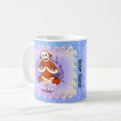 Tasse Singe Chaussette Lotus (Devant gauche)