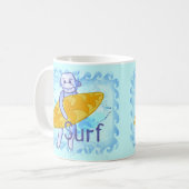 Tasse Singe Chaussette Surfeur (Devant gauche)
