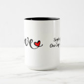 Tasse Sipping Love, One Cup at a Time (Centre)