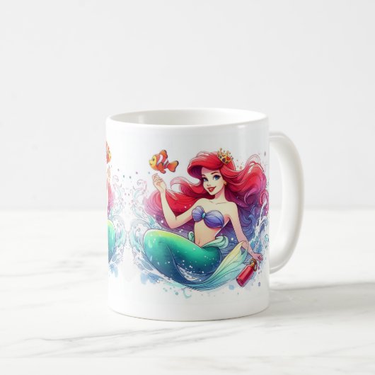 Tasse sirène (Devant droit)