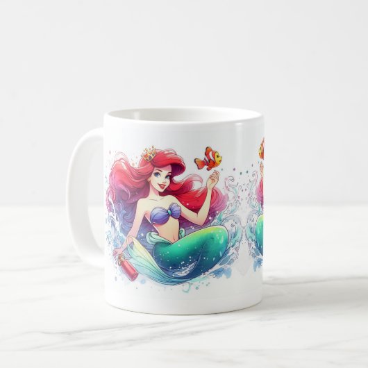 Tasse sirène (Devant gauche)
