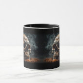 Tasse Skull Smoke Halloween (Centre)