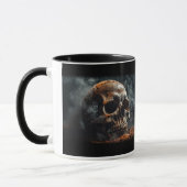 Tasse Skull Smoke Halloween (Gauche)