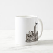 Tasse Skyline de New York (Devant droit)