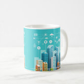 Tasse Smart City MUG (Devant droit)