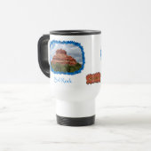 Tasse Snoopy de voyage de Sedona de roche/roche de (Devant gauche)