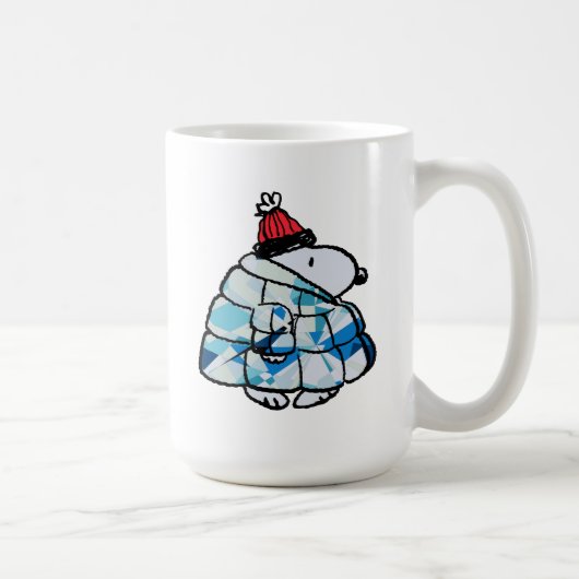 Tasse Snoopy Winter Gem Puffer Jacket (Droite)