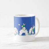 Tasse Snow Dragon et lapins (Devant droit)