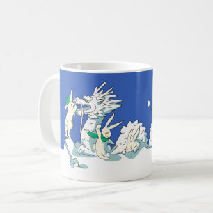 Tasse Snow Dragon et lapins