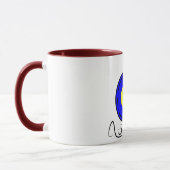 Tasse solaire azur (Gauche)