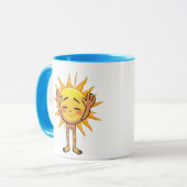 Tasse soleil (Devant gauche)