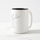 Tasse solitaire d'arbre (Devant droit)