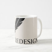 Tasse Sombre Design (Devant droit)