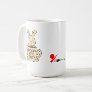 Tasse "Somebunny Needs Coffee" Cadeau drôle de l
