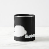 Tasse somnolente de logo de Stewie de lapin (Centre)