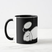 Tasse somnolente de logo de Stewie de lapin (Gauche)