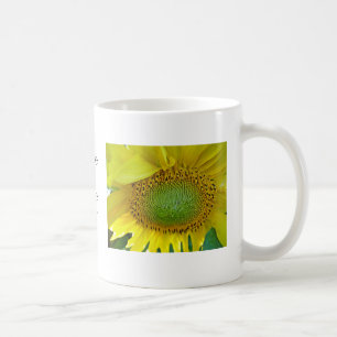 Tasse Sonnenblue, Aufschrift:heb een mooie dag Koffiemok