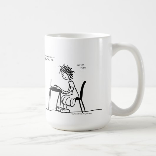 Tasse soumise à une contrainte de professeur (Droite)