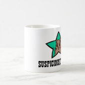 Tasse soupçonneusement mignonne (Centre)