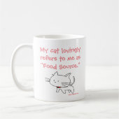 Tasse "Source de nourriture" pour chat (Gauche)