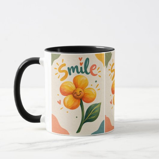 Tasse souriante (Gauche)