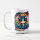 Tasse Sourire Plus, Inquiétez-vous Moins (Gauche)