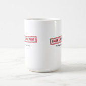 Tasse « Sous Nouvelle Direction » (Centre)
