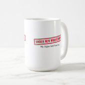 Tasse « Sous Nouvelle Direction » (Devant droit)