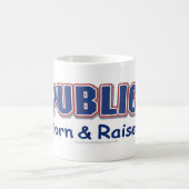 Tasse soutenue et augmentée républicaine (Centre)