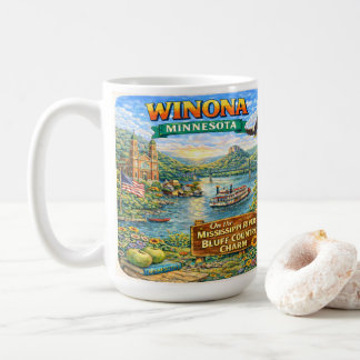 Tasse souvenir de Winona, MN Minnesota