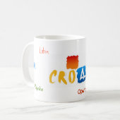 Tasse souvenir d'Istrie (Devant gauche)