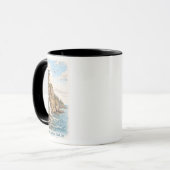 Tasse souvenir du phare de Split Rock, Duluth, MN (Devant gauche)