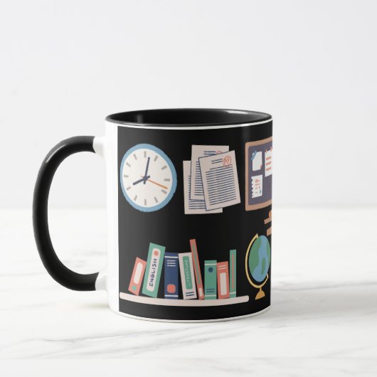 Tasse Souvenir d'un Enseignant (Gauche)