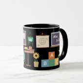 Tasse Souvenir d'un Enseignant (Devant droit)