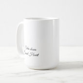 Tasse spéciale (Devant gauche)