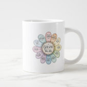 Tasse Spéciale Affirmation Florale Dieu Dit Que Vo (Droite)