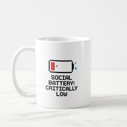 Tasse Spéciale Avec une Pointe d'Humour (Gauche)
