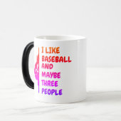 Tasse spéciale baseball pour mon chat (Devant gauche)