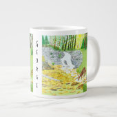 Tasse spéciale biche et faon (Devant droit)