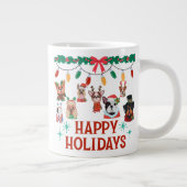 tasse spéciale café toit de Noël (Droite)
