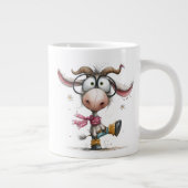 Tasse Spéciale Chèvre Fantaisiste avec Lunettes (Droite)