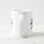 Tasse spéciale "Fleur-de-lis stylisée" (Dos)