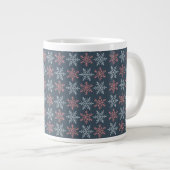 Tasse spéciale Flocon de neige d'hiver (Devant droit)
