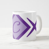 Tasse spéciale lettre (Devant droit)