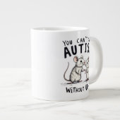 Tasse spéciale pour la sensibilisation à l'autisme (Devant droit)