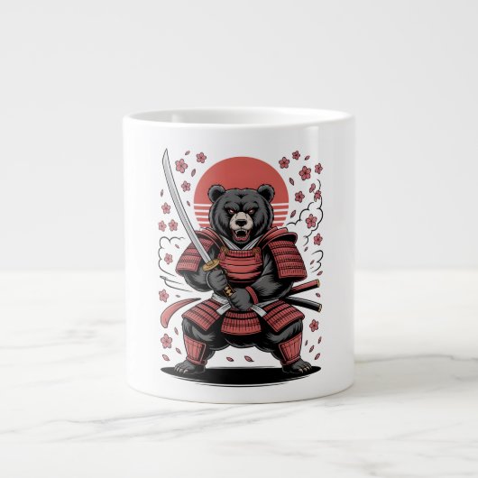 Tasse spéciale Samouraï Ours (Devant)