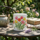 Tasse spéciale Tulipes de printemps
