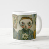 Tasse spéciale « Vous nous manquez » (Devant droit)