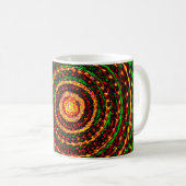 Tasse spirale de couleur (Devant droit)